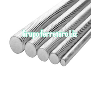 VARILLAS ROSCADAS G2 GALVANIZADA ASTM A-36 CALIENTE
