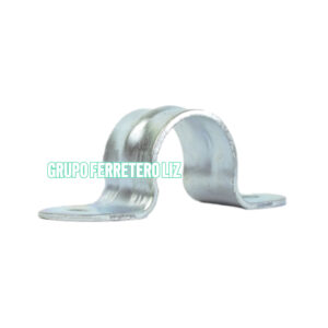 ABRAZADERA 2/OREJA-PESADA ZINCADA