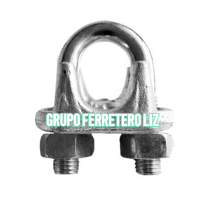 GRAPA TIPO CROSPY PESADA GALVANIZADO ZINCADO
