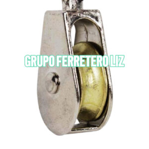 POLEAS MOVIL NIQUELADAS