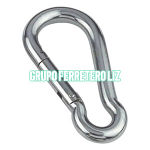 GANCHO BOMBERO SIN SEGURO ZINCADO
