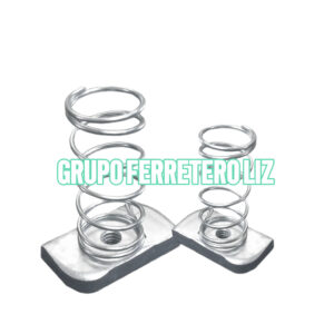 TUERCAS RESORTES ZINCADO