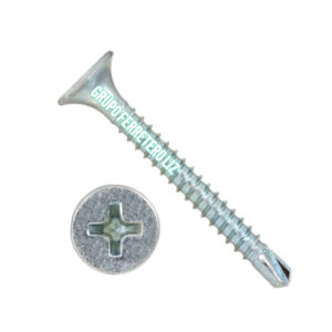 TORNILLO TROMPETA PUNTA BROCA ZINCADO