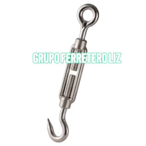TEMPLADOR OJO GANCHO LIVIANO GALVANIZADO ZINCADO