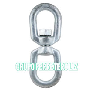 GANCHO OCHO GIRATORIO G-402 GALVANIZADO