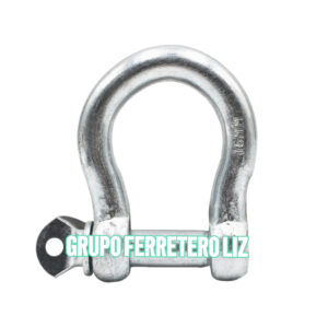 GRILLETE TIPO EUROPEO LIVIANO ZINCADO